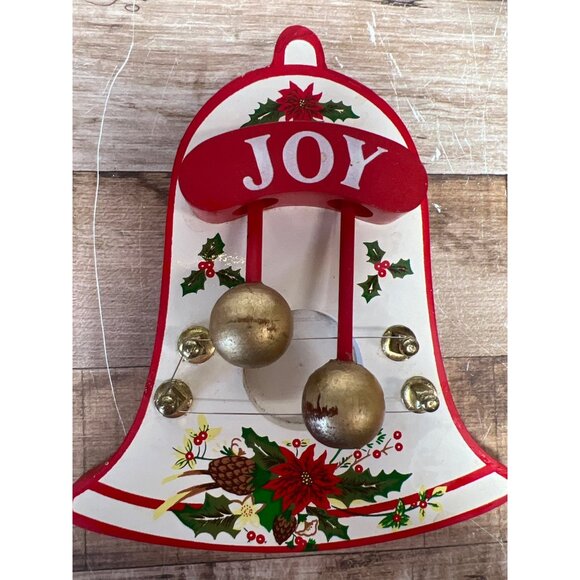 Christmas Bell Door Harp With Joy Design & Box - Picture 2 of 4